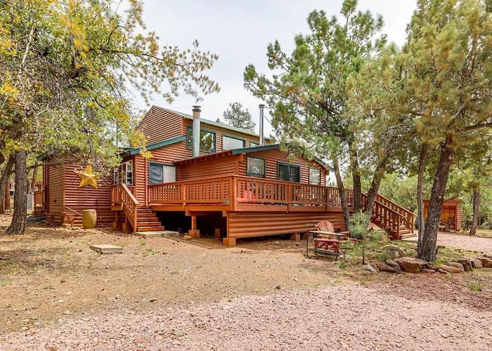 Holiday home Private Hot Tub & Fire Pit: Near Hiking Pine